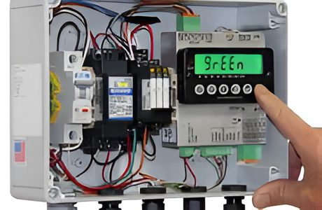 Hand adjusting control panel settings